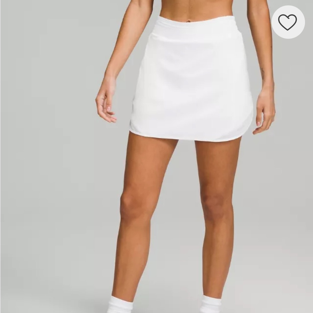 NWT Lululemon Hotty Hot HR skirt *long